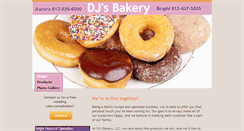Desktop Screenshot of djsbakery.com